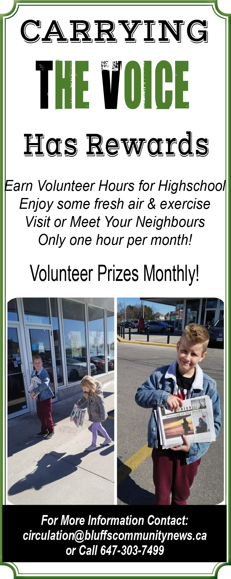 Help Deliver The Voice!